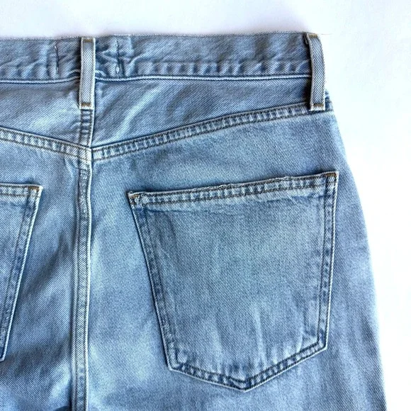 AGOLDE Lana Mid-Rise Vintage Straight Leg Jeans-Prank Faded Blue Wash-Size 27 - Picture 11 of 12